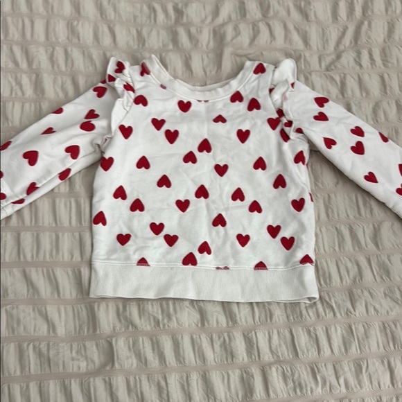 Cat and Jack 18m Heart Patterned Kids Shirt - Picture 1 of 5